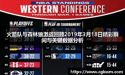熊猫体育火箭队与森林狼激战回顾2019年3月18日精彩瞬间与关键数据分析